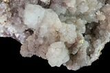 Lustrous Hemimorphite Crystal Cluster with Mimetite - Congo #148446-2